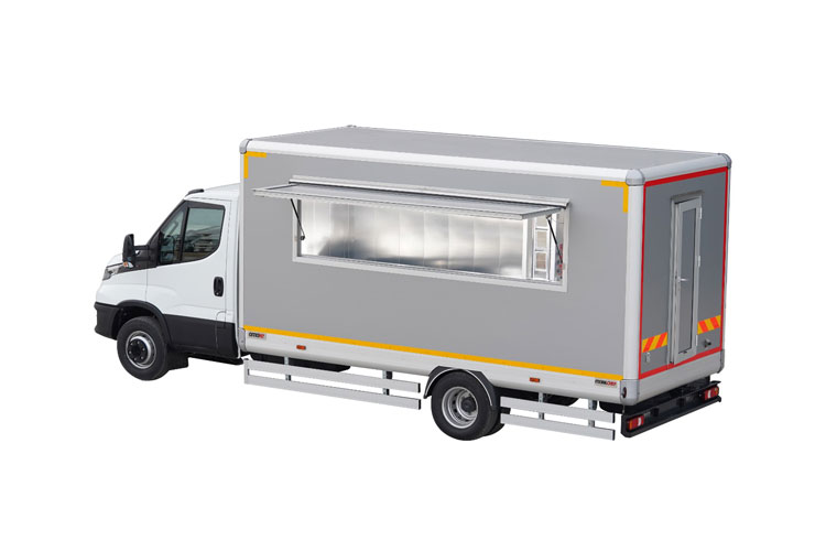 Truck Mounted Type Mobile Kitchen Models